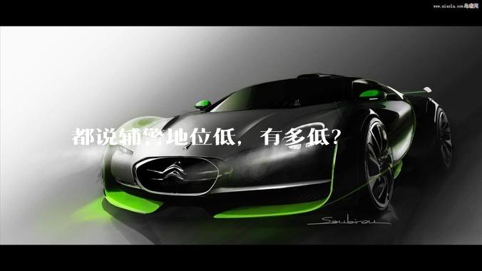 都说辅警地位低，有多低？